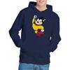 Mighty Mouse Mens Classic Hero Hoodie