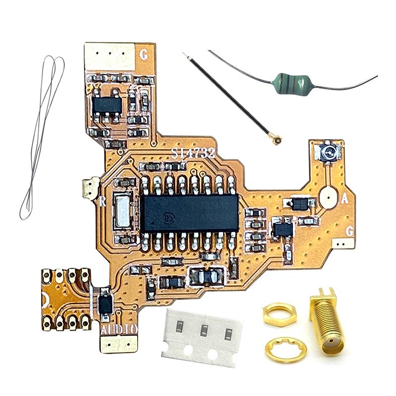 SI4732 Chip And Crystal Oscillator Component Modification Module For UVK5 K6 PLUS FPC Version For Quansheng UV-K5 Accessories