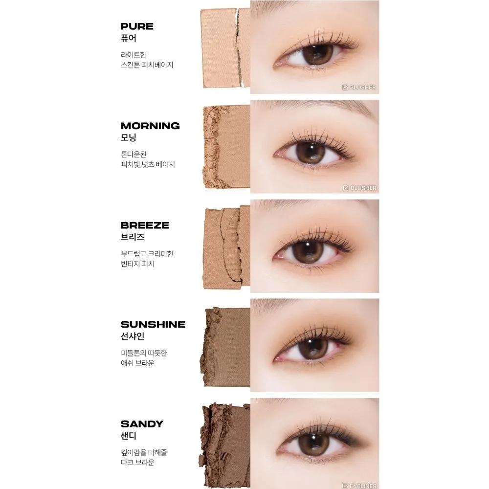 ABOUT TONE Return Basic Warm Tone Eyeshadow Palette 3 Radiant