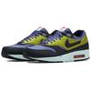 Nike Air Max 1 Comfortable Breathable Leather Low Top Running Shoes Men Sneaker Yellow Purple 537383-403