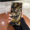 Case for Xiaomi Redmi A4 12C 9 A1 A2 Plus A5 A3 K40 K80 Pro 10 13C 14C Black Soft Phone Cover Luxury Fashion Fierce White Tiger