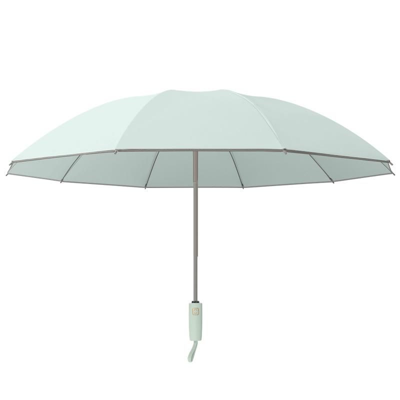 Cash popular automatic reverse umbrella silicone tape hemming 280t fabric umbrella umbrella