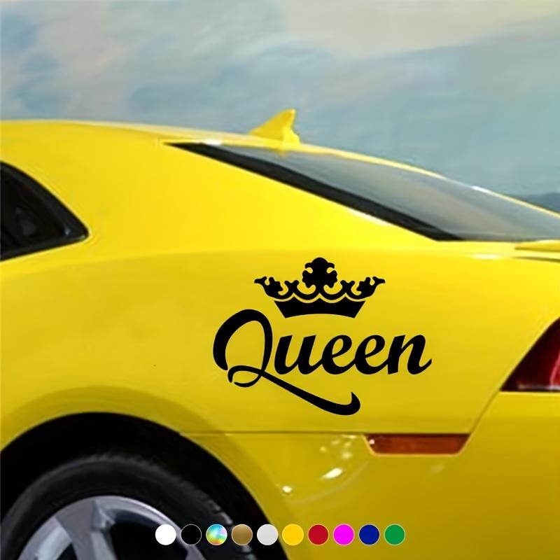 1Pc Crown Queen Car Decals Fashion Water-Repellent Vinyl Decal Auto Sticker Car Styling Ornament Accessories Premium