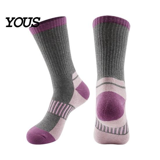 Moisture Wicking Ski Gear Unisex Cotton Socks for Women Men, Thermal Snowboard Socks, Winter Comfortable Snow Boot Liners Warm Skiing Snowboarding