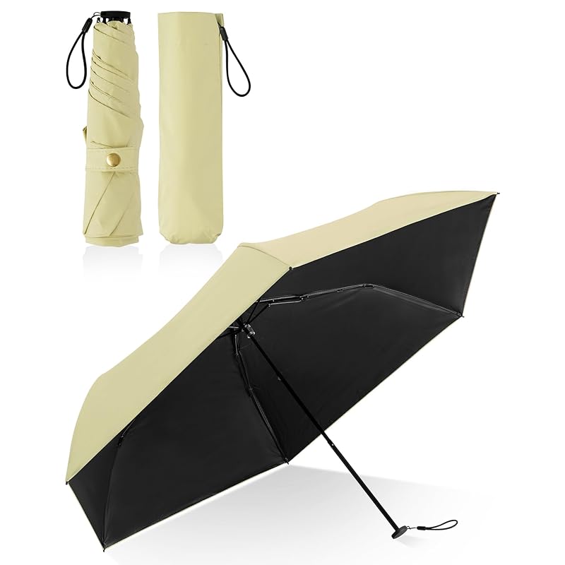 

nicolde super lightweight ladies folding umbrella UV cut rate 99.9% shading For both rain and shine Larger size Sturdy and durable in easy to use