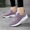 Spring and autumn new sports shoes women's shoes all-match lightweight non-slip casual running shoes women's mesh breathable thi