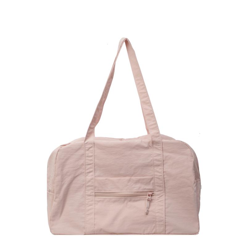 Lightweight Large Capacity Travel Bag solid color Women's Shoulder Bag Commuter Tote Bag