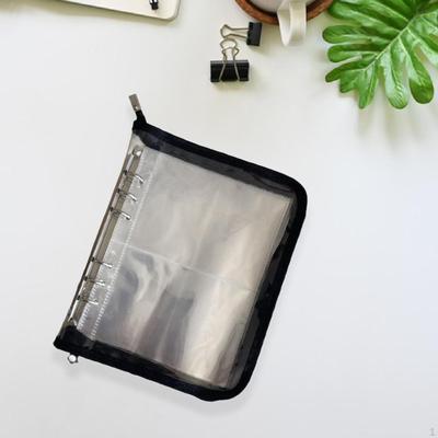 Jewelry Storage Book Transparent Display Pouch Portable Album Travel Earring