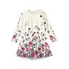 Girls' Long Sleeve Dress - Color Pocket Dress