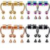 Magnetic Titanium Steel Fake Horseshoe Nose Ring - Non-Piercing Jewelry