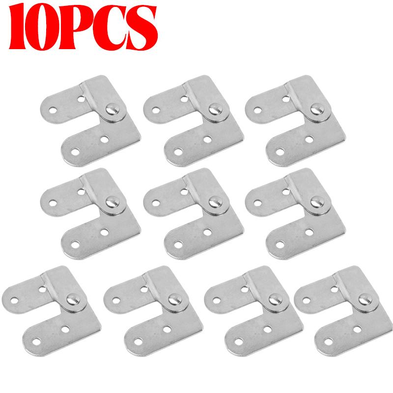10/2PCS Storage Folding Table Hinge Iron Ordinary Hinge Storage Table Top Chicken Beak Hinge Furniture Hardware Accessories