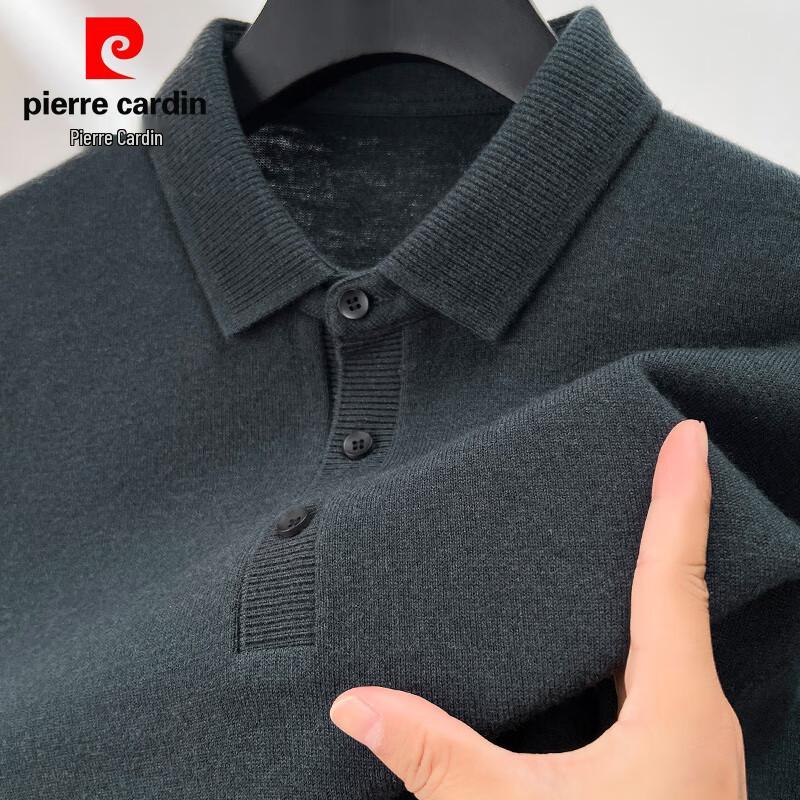 

Мужской свитер Pierre Cardin из 100% чистой шерсти со стойкой M