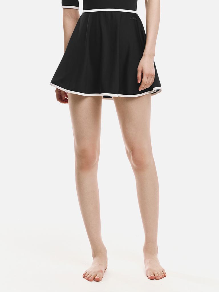 BARREL Women'S Romantic Flare Skirt Black (B6Swwsk001Blk)