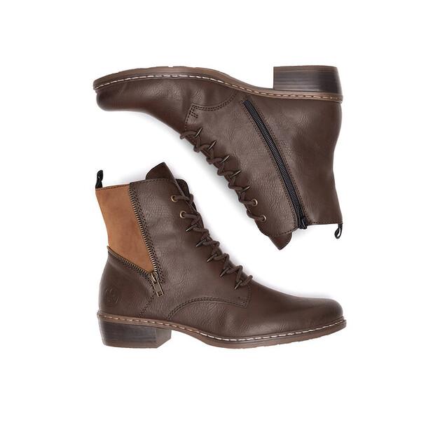 Rieker Y0800-24 Brown Ankle Boots