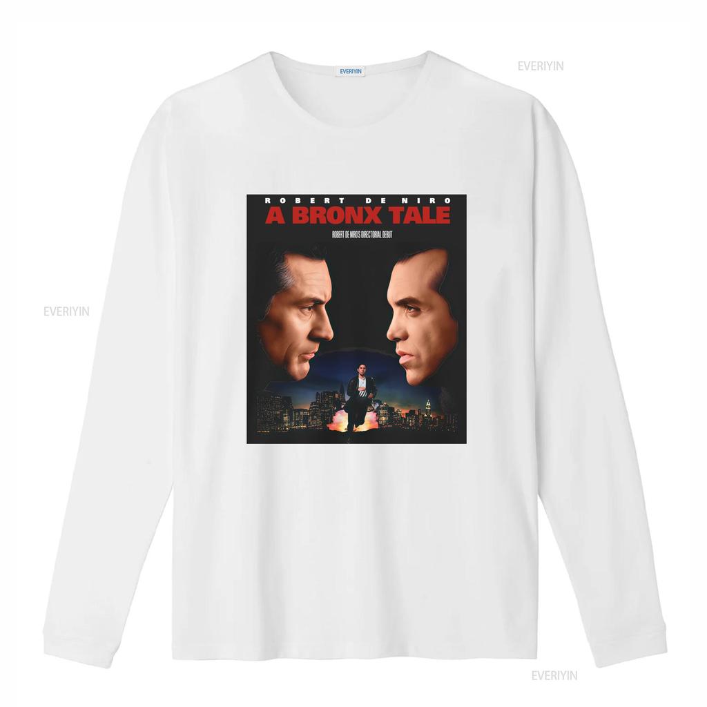 Robert De Niro A Bronx Tale Film Inspiriert Herren Schwarz T-Shirt Größe S 3XL vintage Gewaschen Leicht Stilvoll Atmungsaktiv