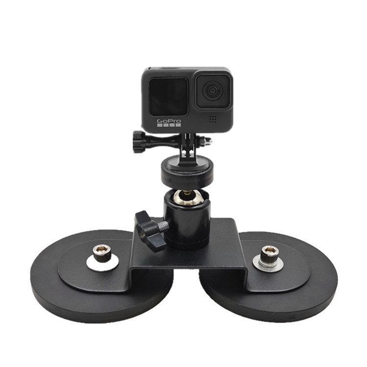 Strong Magnetic Car Roof Suction Cup Mount for Sports Camera Gimbal Insta360