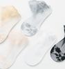 5 Paar/Los Sommersocken Damen Spitze Transparent Lolita Unsichtbar Sommer Dünn Rutschfest Kurzer Knöchel Schwarz Niedrig Geschnitten Bootssocke
