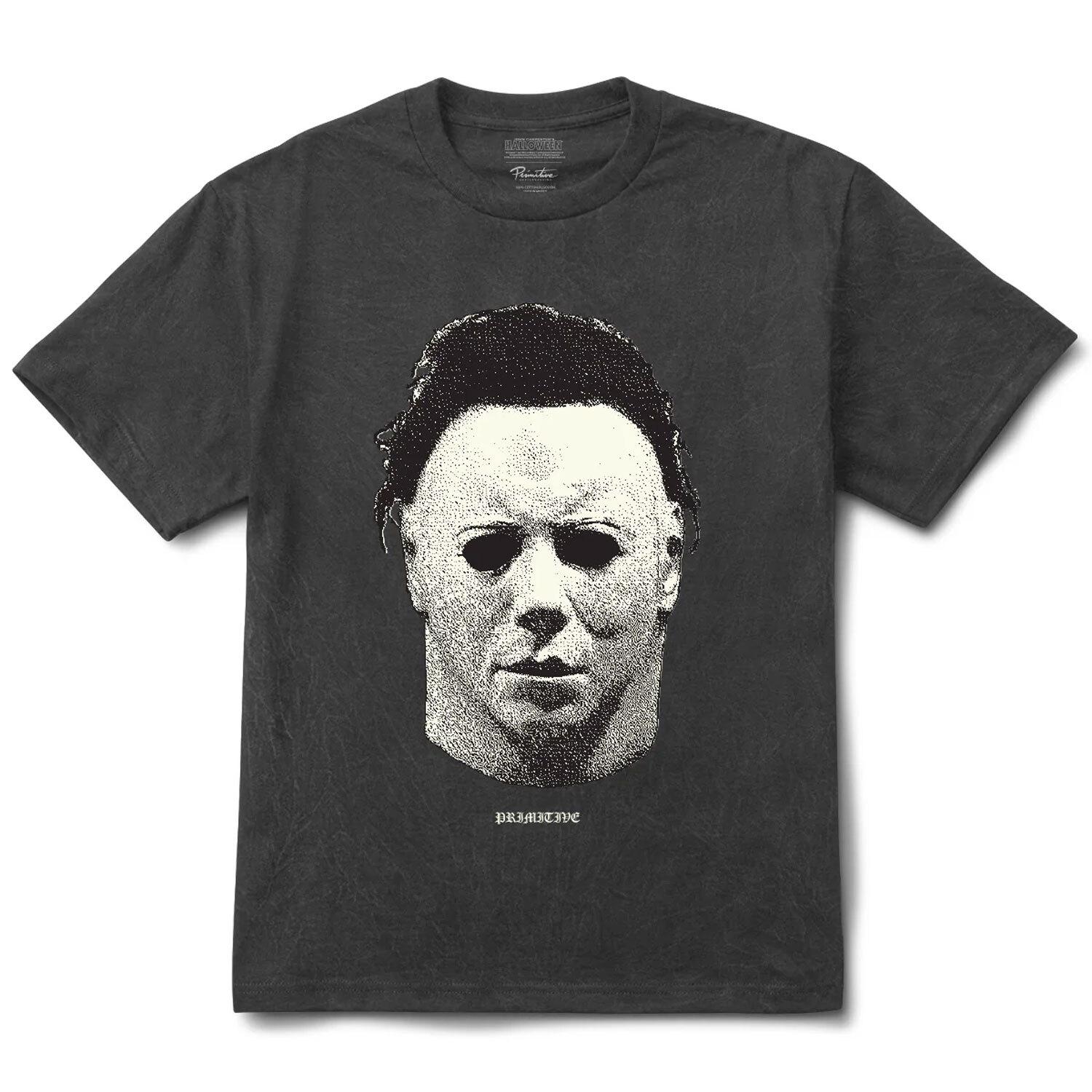 New Primitive Skateboard T-Shirt Mask Heavyweight Black XXL
