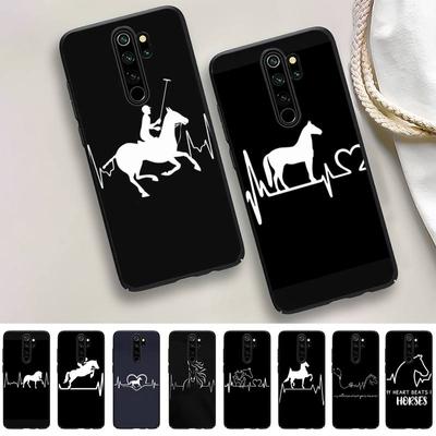 Husa telefon Horse Heartbeat pentru Samsung A51 A30s A52 A71 A12 pentru Huawei Honor 10i pentru husa OPPO vivo Y11
