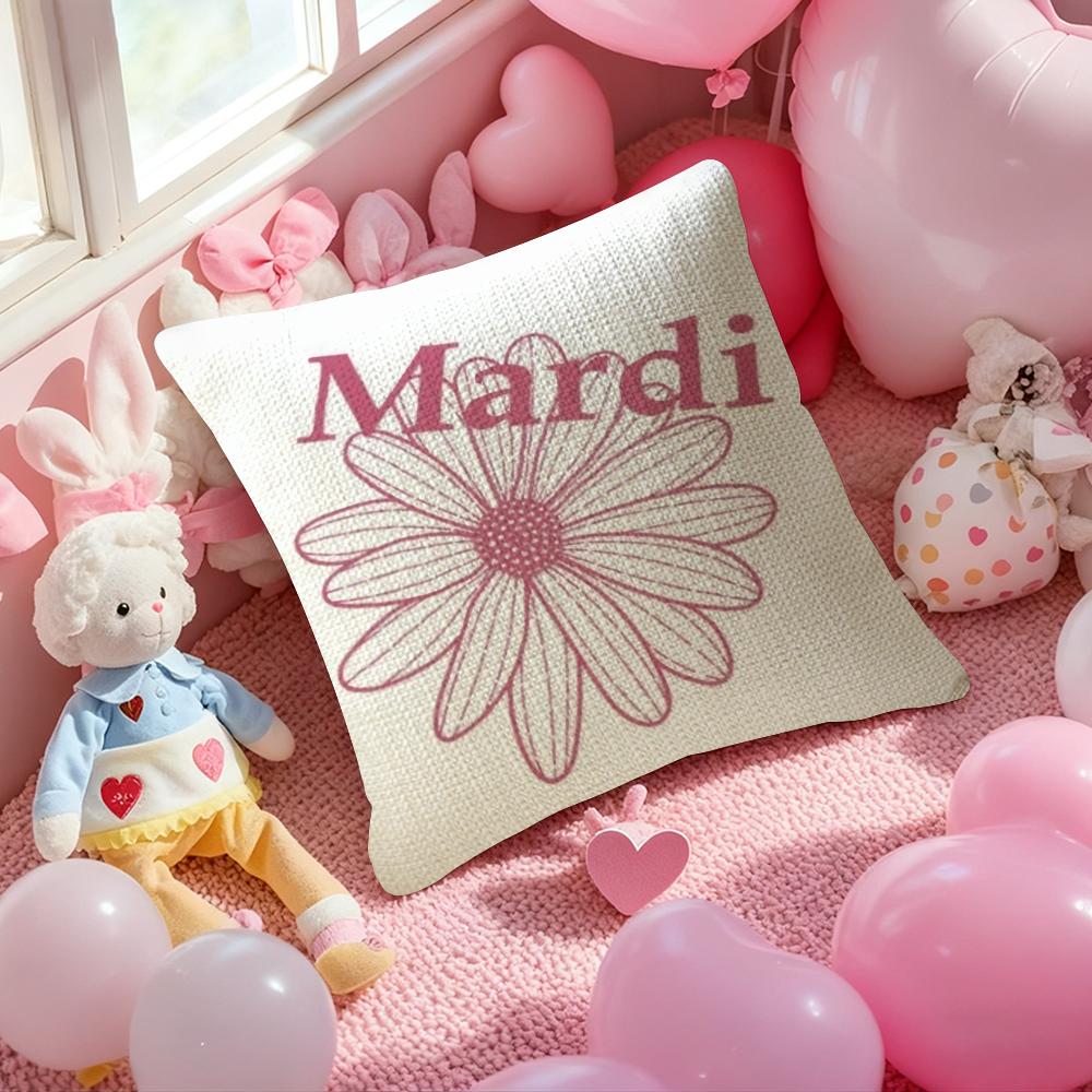 Luxury MMardi MMercred Pillow Case Antidustmite Pillowcase Invisible Zipper Silky Short Plush Sofa Cushion Cover