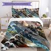 Juego de Ropa de Cama de 3 Piezas Assassin's Creed Cierre de Funda Nórdica Incluye 1 Funda Nórdica y 2 Fundas de Almohada, Suave y Cómodo para Todas las Estaciones.