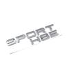 3D ABS Car SPORT HSE Emblem Stickers Decals For Land Rover Range Rover Letters  Car Trunk Badge Auto Styling Accessories