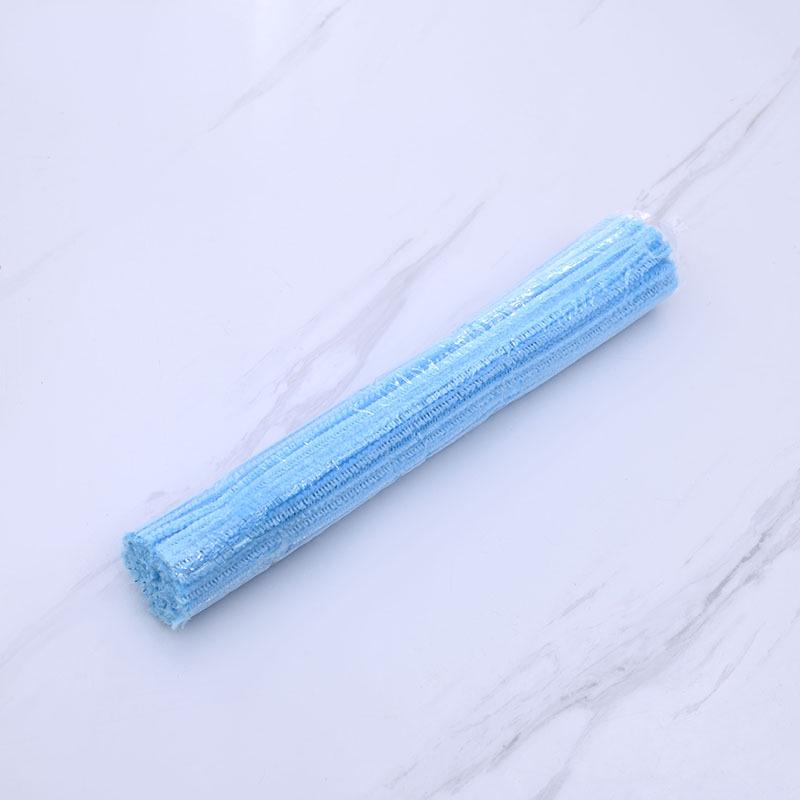 Chenille Stems Twist Sticks DIY Craft Pack for Kids - Solid Color Plush Strips