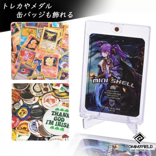 TOMMYFIELD Card Stand, Trading Card Stand with Magnetic Loader, Holds 6 Cards