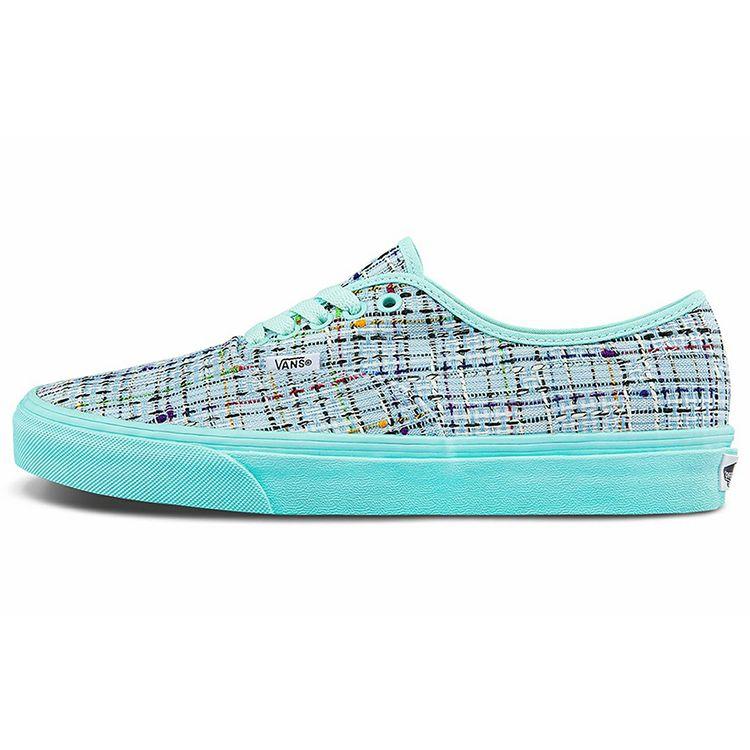 Vans Authentic Low Top Skate Shoes Unisex Sneakers Blue Multicolor VN0A5KS96SS