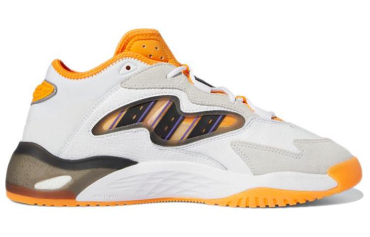Adidas Originals Streetball 2.0 Textile, Leather Slip Resistant, Abrasion Resistant, Lightweight Mid top Casual Shoes GX0789