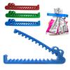 Clips para Lanches Clips Seladores de Sacos Universal Selador de Sacos com Uma Mão Clipe Universal Crocodilo para Sacos de Lanches