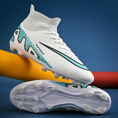 Grenzüberschreitende High-Top-Fußballschuhe 2025 neue Jugendsportschuhe Studenten-Sporttrainingsschuhe Jungen-Sportschuhe Großhandel