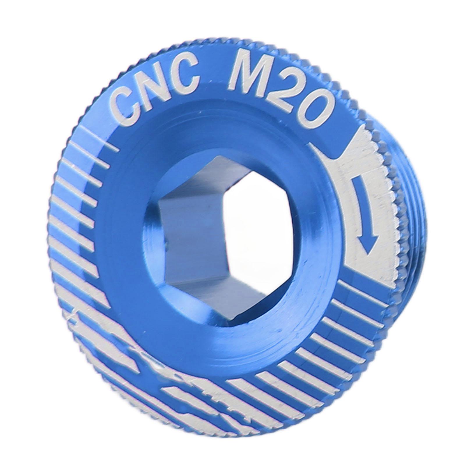 Винты шатуна велосипеда Алюминиевый сплав M20 Винт крепления шатуна Болты шатуна велосипеда M20 Синий