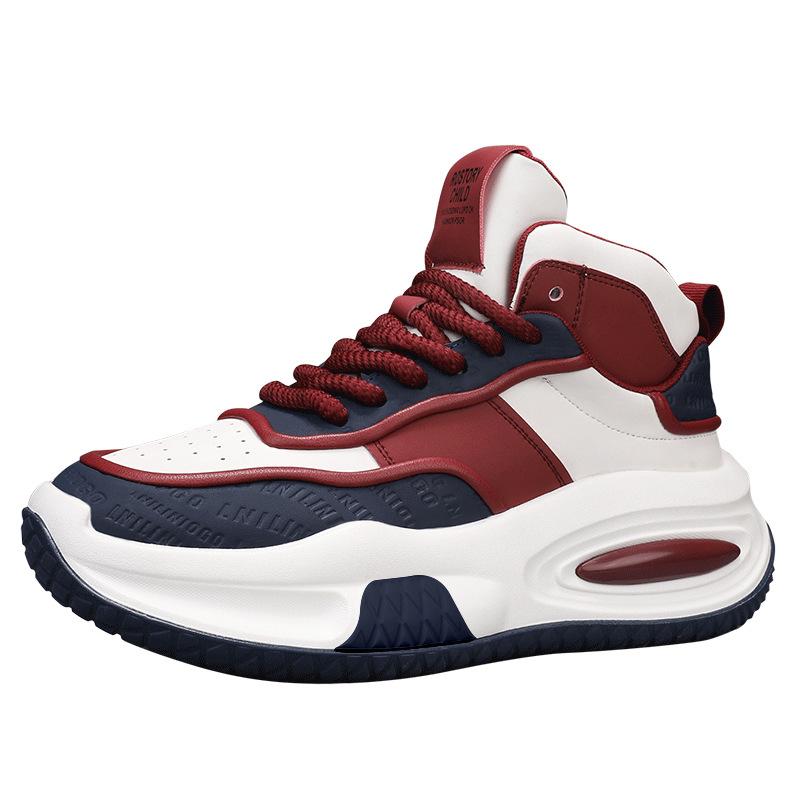 

Men s shoes high-top thick-soled heightening Hong Kong style dad shoes, youth retro casual sports running shoes, new winter models 39