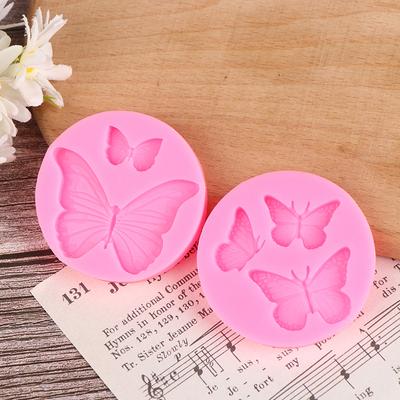 1ks Silikonové formy Butterfly Mini Forma na dort Butterfly DIY Dekorace dezertů