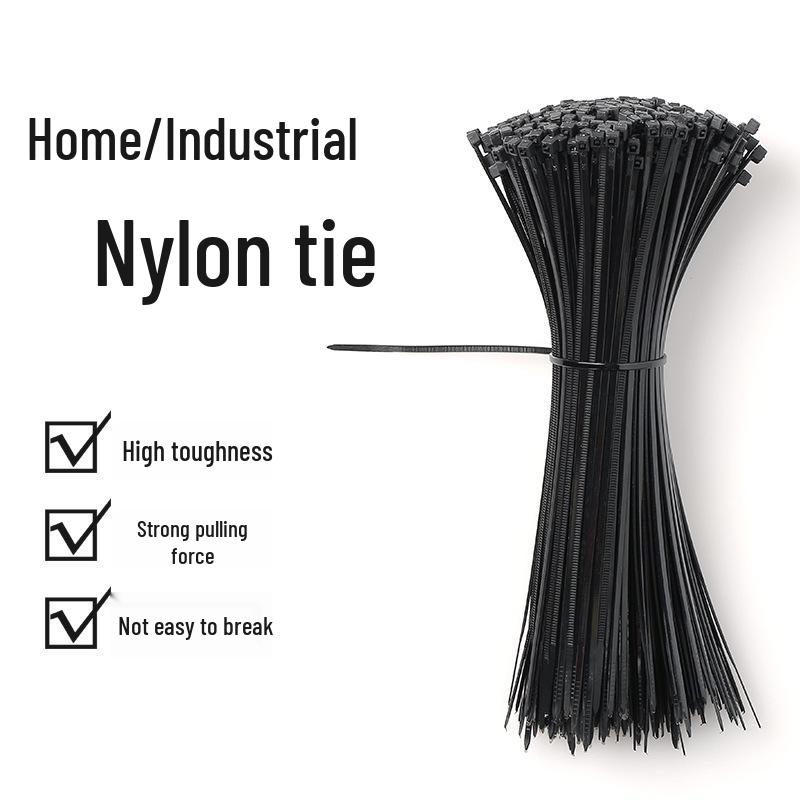 Nylon Cable Tie Buckle: Strong, Self-Locking Wire Organizer Rope