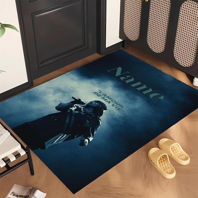 Billie Eilish (19) Personalized Name Office Carpet Stylish Decor for Living Room Bedroom Kitchen