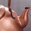 Handcrafted Pure Copper Coffee Pot,Engraving Retro Welcoming Pine Teaware 1300 ml Filter Weave Heat Handheld Kettle,Teapot