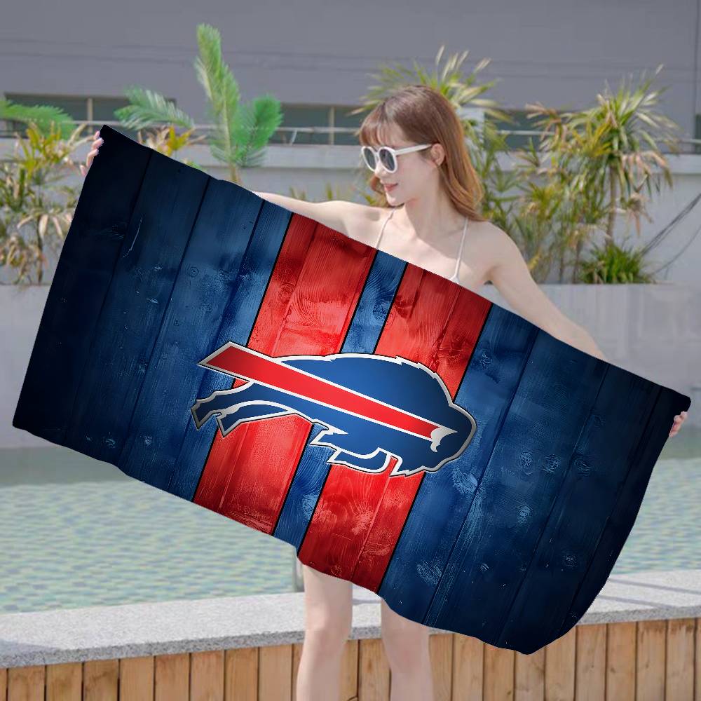 Cool B-BuffaloS-B-BillS Beach Towel Colorful Bath Towels for Girl Microfiber Quick Dry Custom Sand Free Beach Yoga Spa Gym Pool