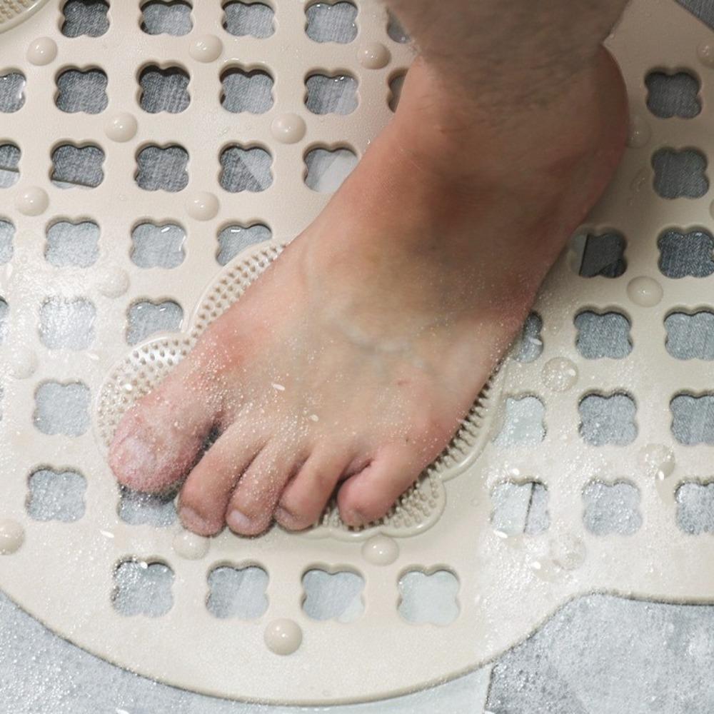 Machine Washable Shower Non-Slip Mats Waterproof Floor Mat Soft Bathtub Mat Children