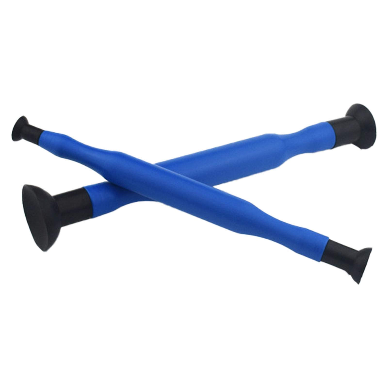 

2 шт. притирочных стержня с присоской для клапанов, комплект для ручной притирки клапанов с двумя концами и присоской синий