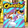 Cheetos Theme Printed Blanket - Perfect for Couch, Bed, Travel & Outdoor Use | Machine Washable, Cozy & Durable.