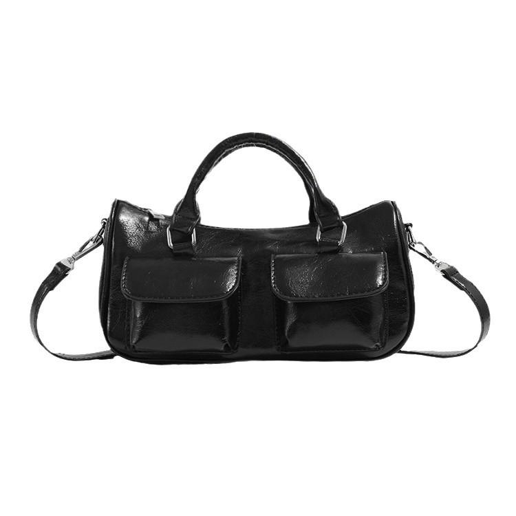 Large Capacity Bowling Bag 2024 New Autumn Winter Handbag High-end Daily Casual Versatile Shoulder Crossbody Bag