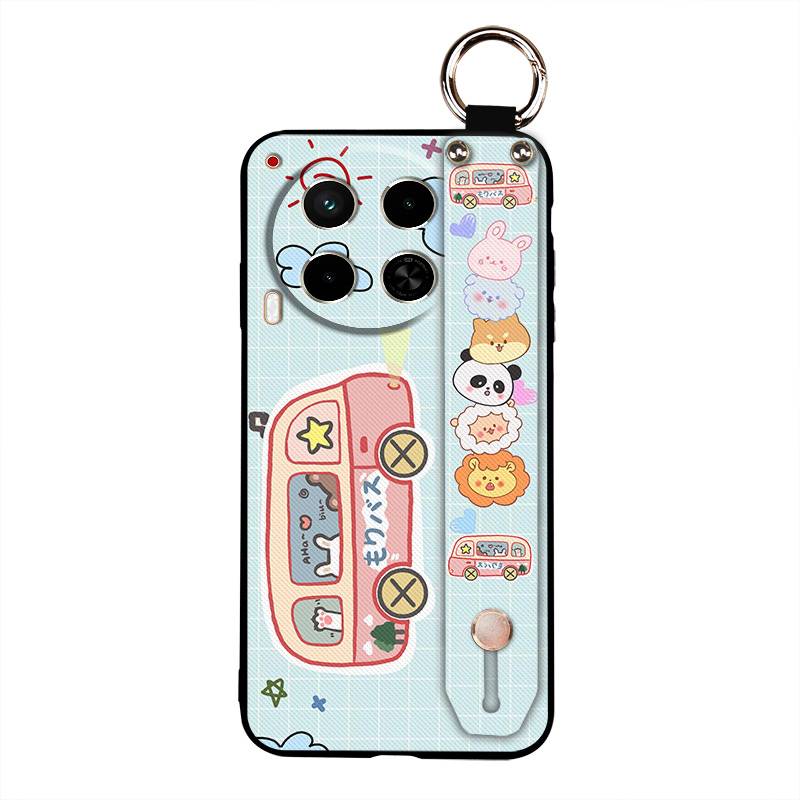 Waterproof Cartoon Phone Case For Tecno Camon30/4G/5G/CL6/CL7 Dirt-resistant Soft Case Cute Ring Anti-dust Phone Holder