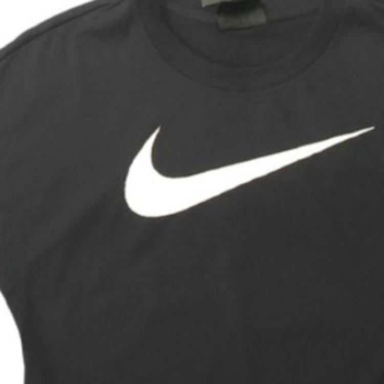 Nike Sports Casual Short Sleeve T-Shirt Women Tops Black CN7101-010