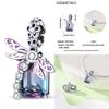 copper Classic Purple Retro Heart Shape Lotus Angel Pattern Charm Bead Charms Bead Charms Compatible With Necklaces Bracelets Pendant Do It Yourself J