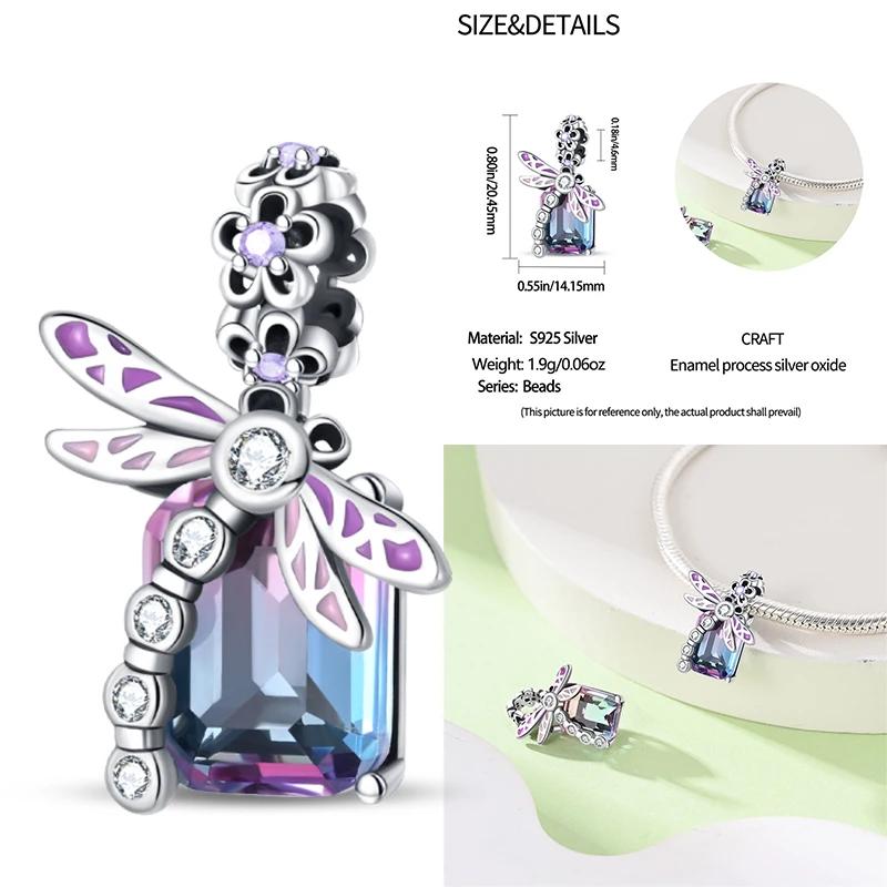 copper Classic Purple Retro Heart Shape Lotus Angel Pattern Charm Bead Charms Bead Charms Compatible With Necklaces Bracelets Pendant Do It Yourself J
