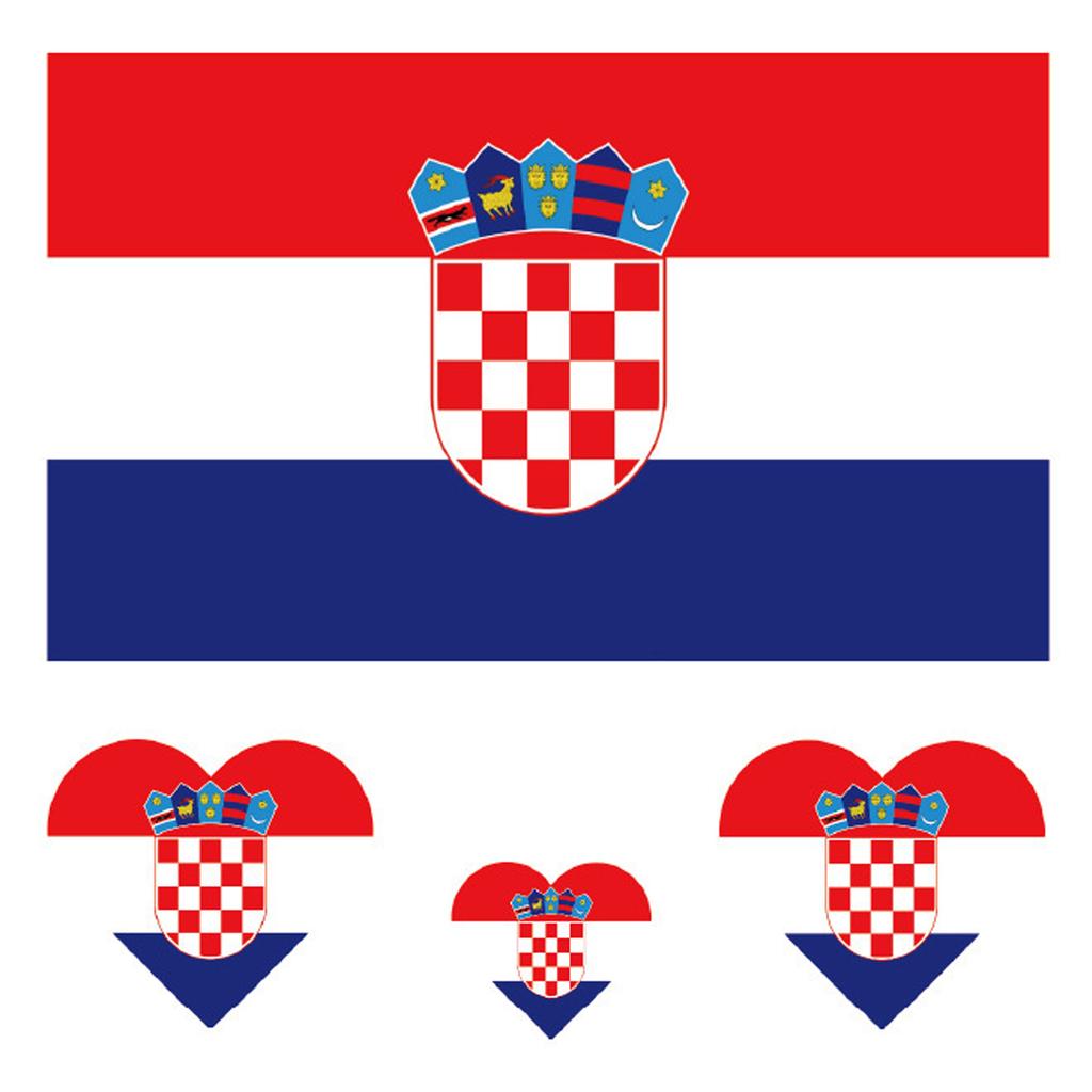 Temporary Face Tattoos Set Argentina Flag Design Soccer Fan Accessories for Sports Events Bar Parties Match Day Decoration