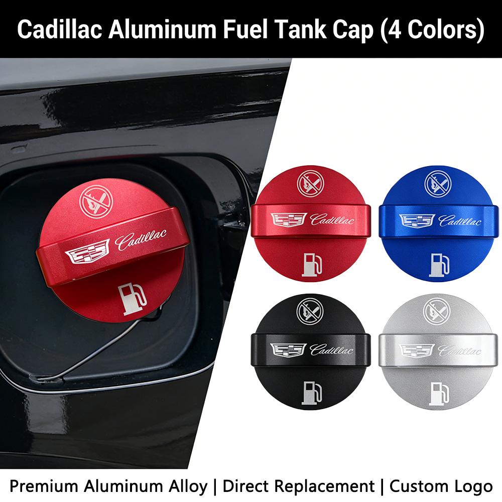 Cadillac Aluminum Fuel Tank Cap Custom Fuel Cap Cover For CT4 CT5 XT4 XT5 XT6 ATS CTS XTS Auto Exterior Accessories (4 Colors)