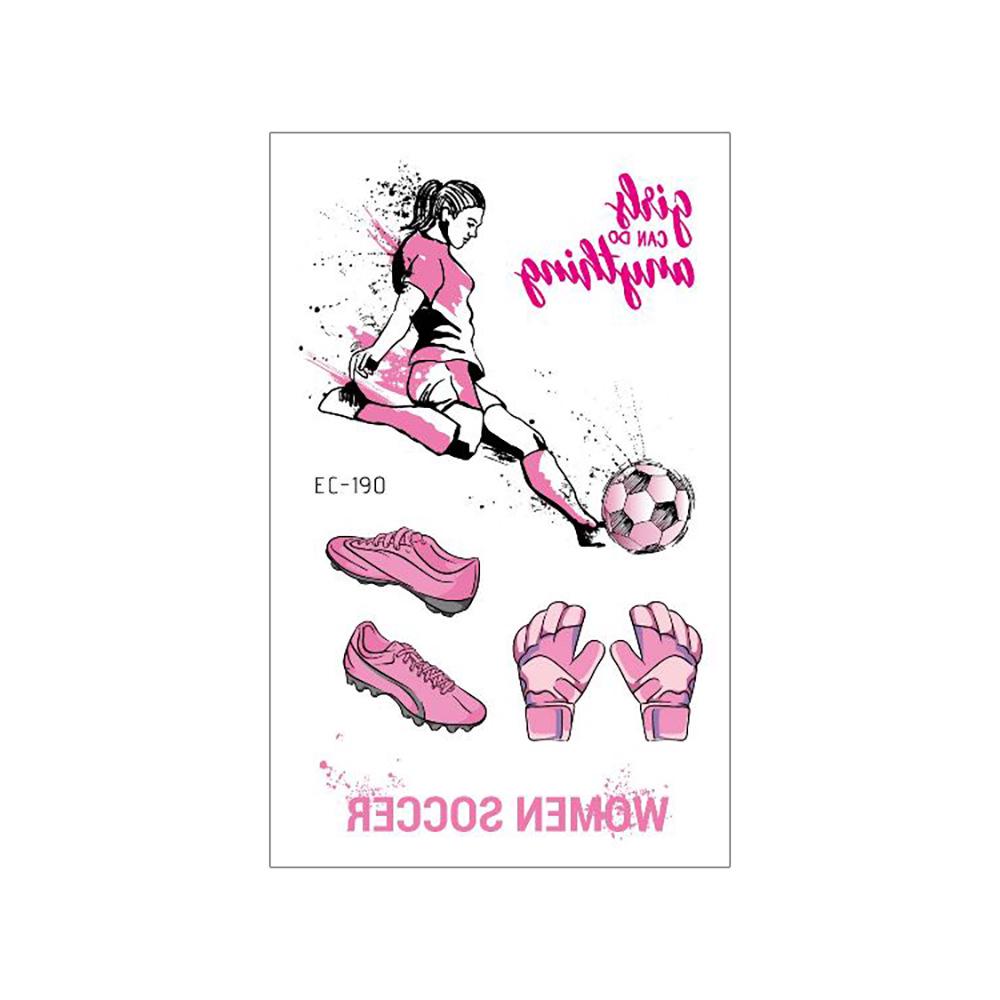 Ruikalong Waterproof World Cup Football Fan Face Tattoo Sticker.